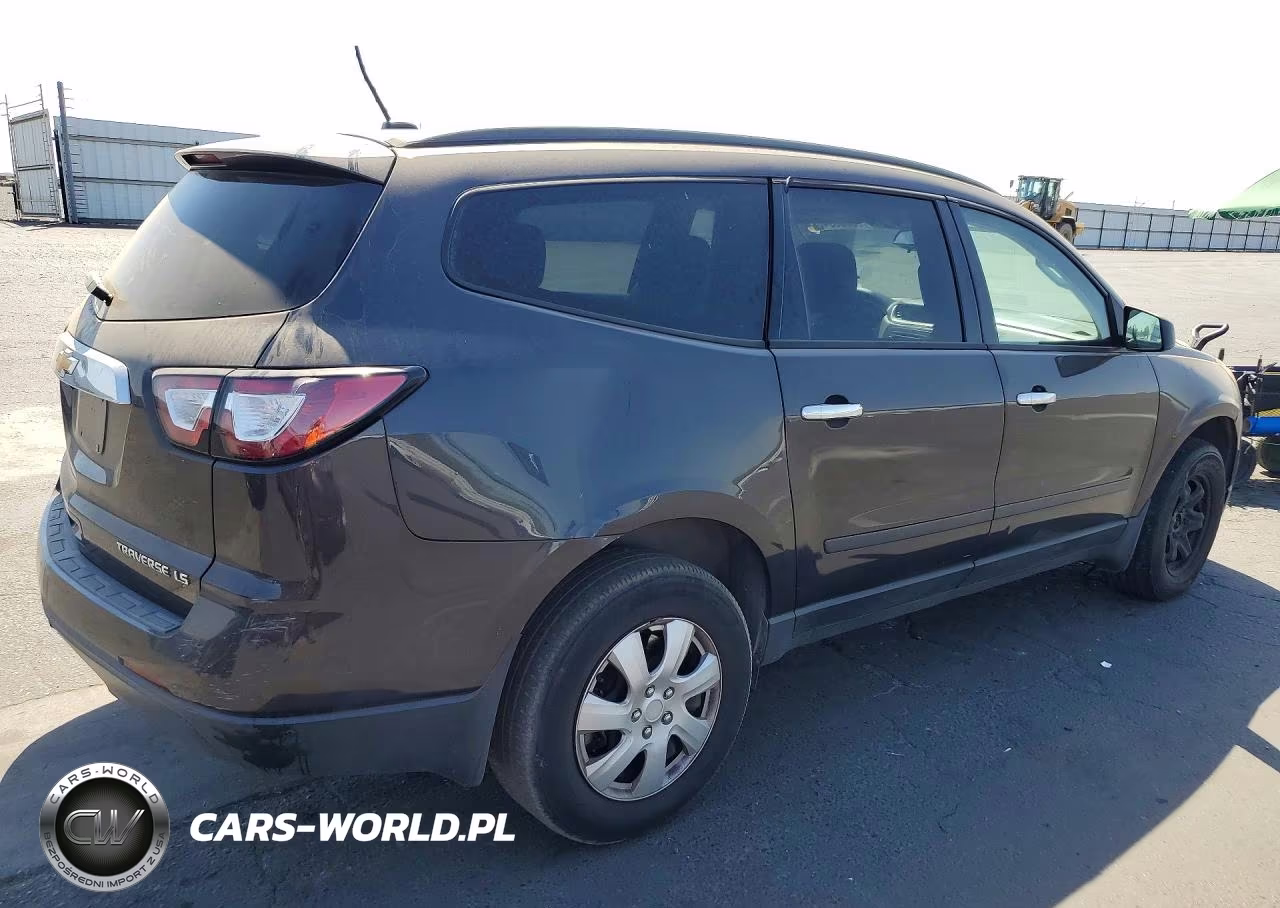 2015 Chevrolet Traverse Ls VIN:1GNKRFKD0FJ150489 - 3