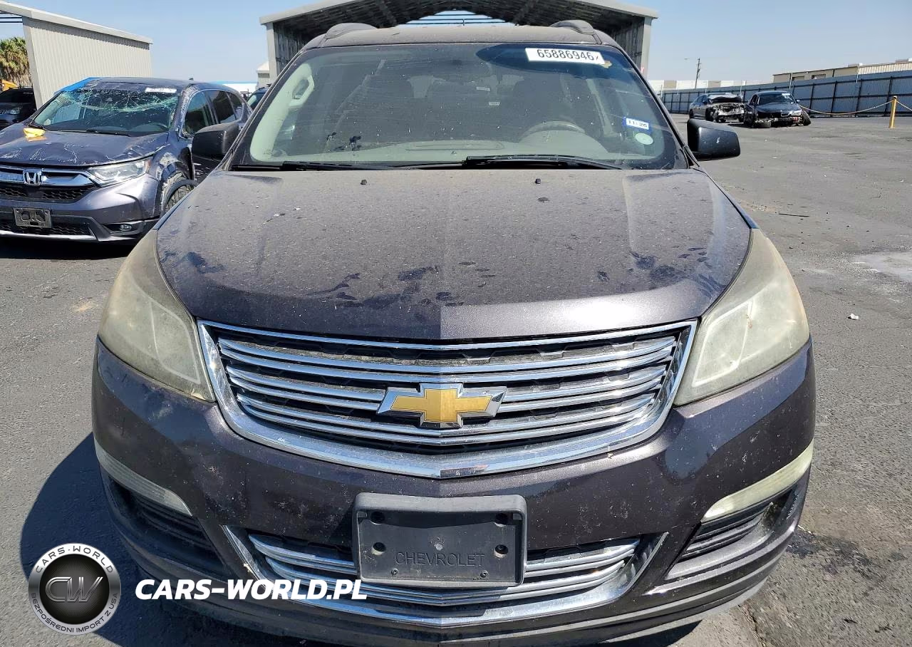 2015 Chevrolet Traverse Ls VIN:1GNKRFKD0FJ150489 - 5