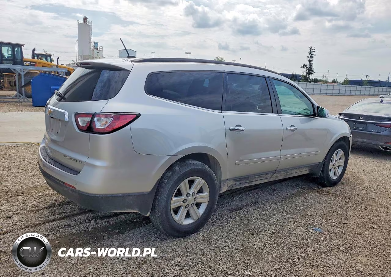 2013 Chevrolet Traverse Lt VIN:1GNKVJKD8DJ270181 - 3