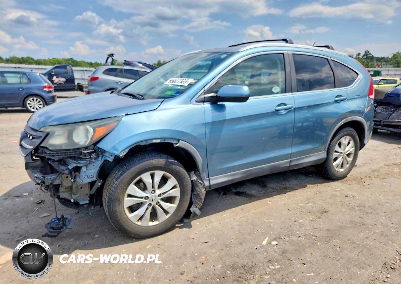 2013 Honda Cr-V Exl VIN:5J6RM4H78DL059395 - 1