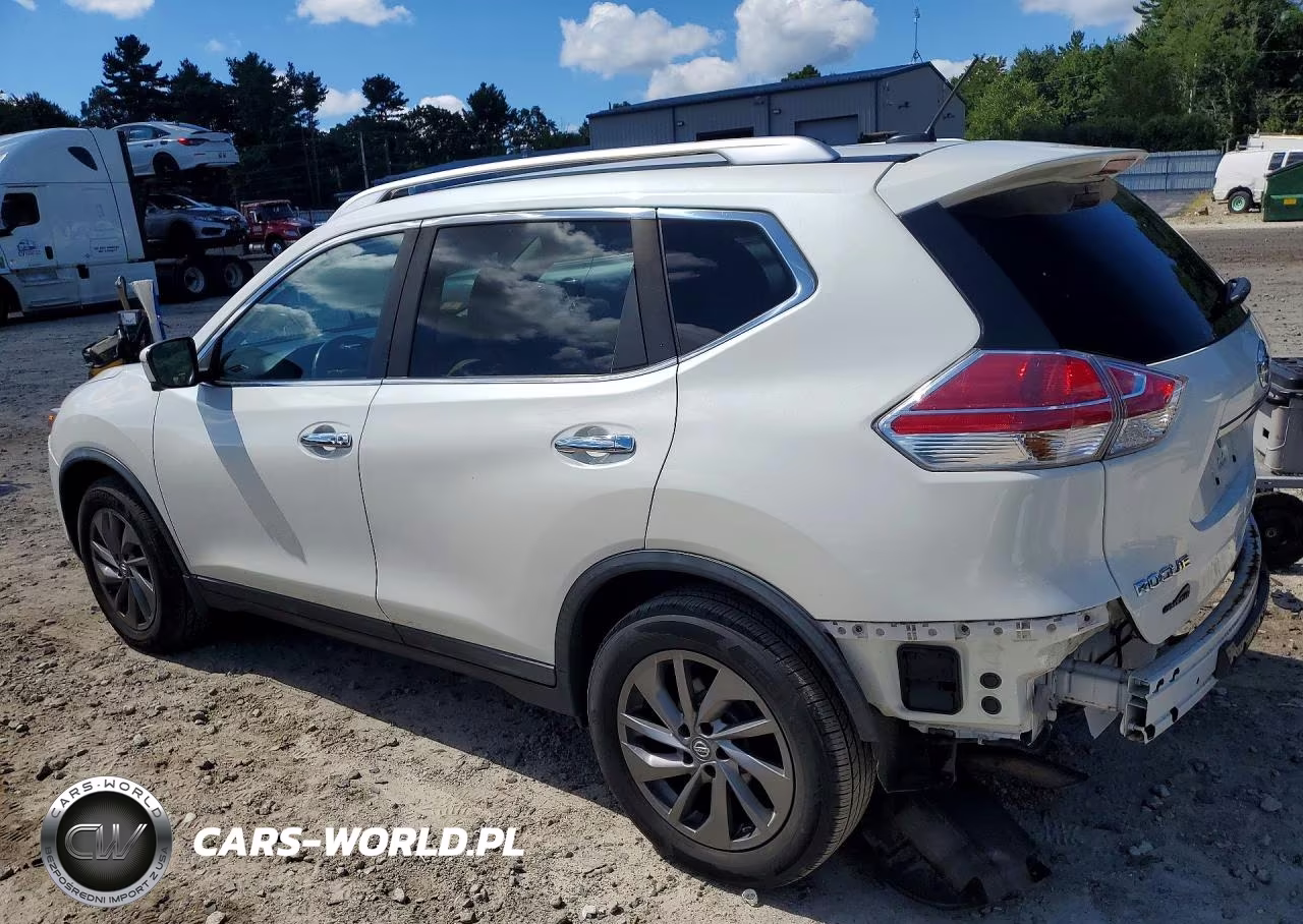 2016 Nissan Rogue Sl VIN:KNMAT2MV7GP723990 - 2