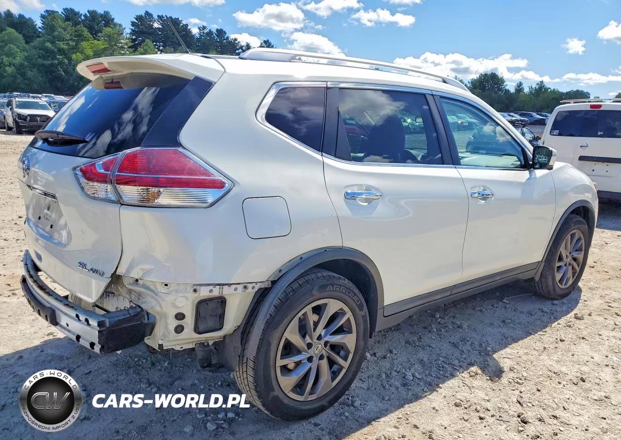 2016 Nissan Rogue Sl VIN:KNMAT2MV7GP723990 - 3