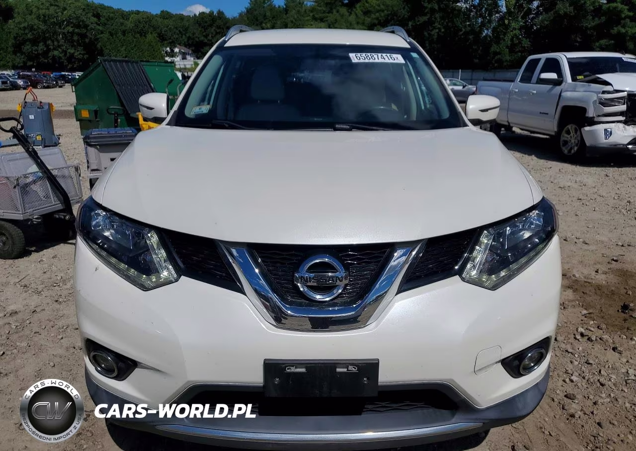 2016 Nissan Rogue Sl VIN:KNMAT2MV7GP723990 - 5