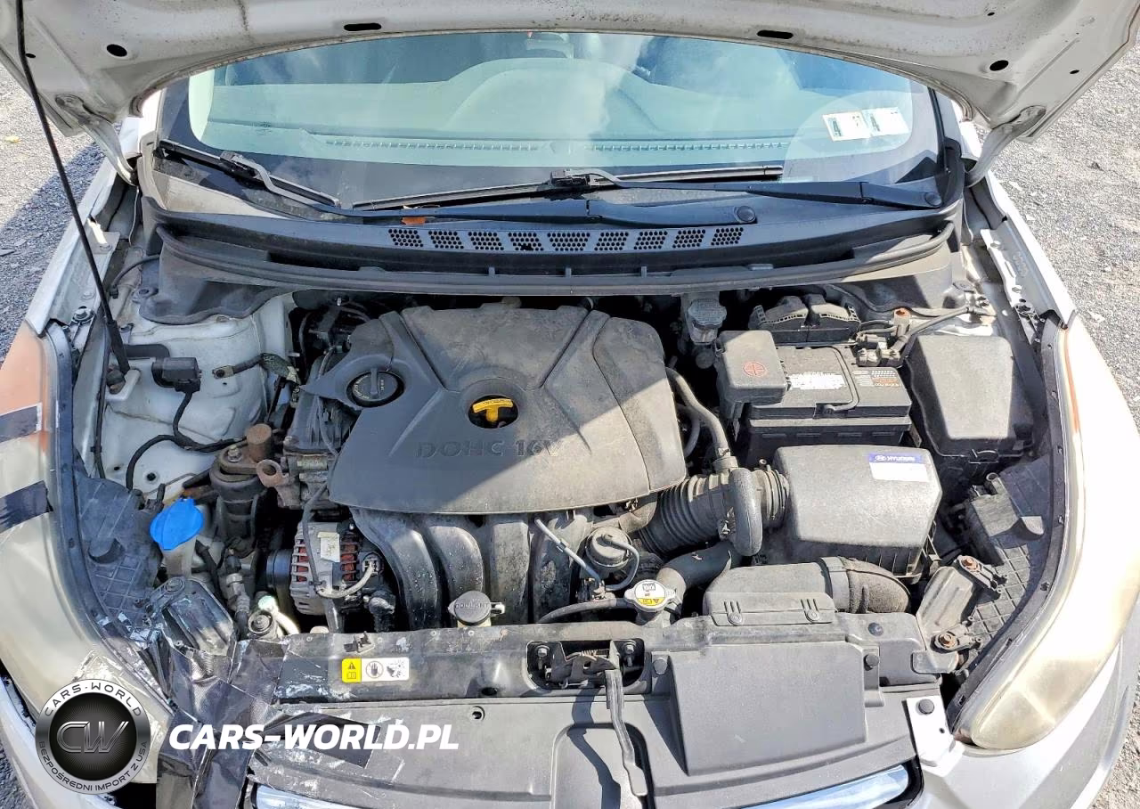2013 Hyundai Elantra Limited VIN:KMHDH4AEXDU999653 - 11
