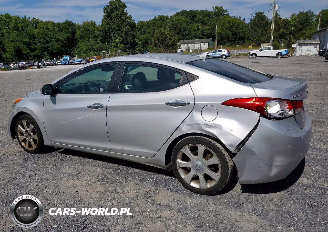 2013 Hyundai Elantra Limited VIN:KMHDH4AEXDU999653 - 2