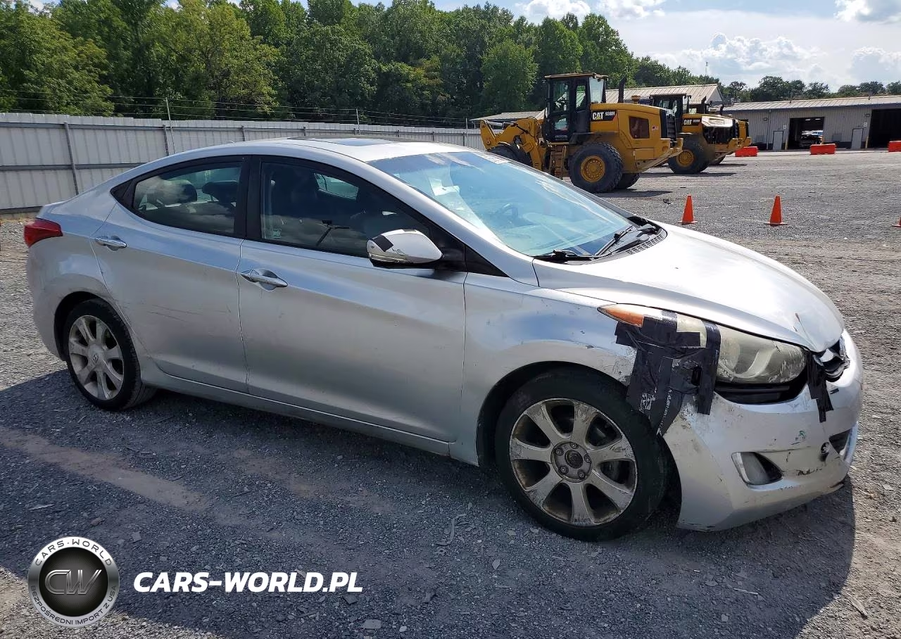2013 Hyundai Elantra Limited VIN:KMHDH4AEXDU999653 - 4