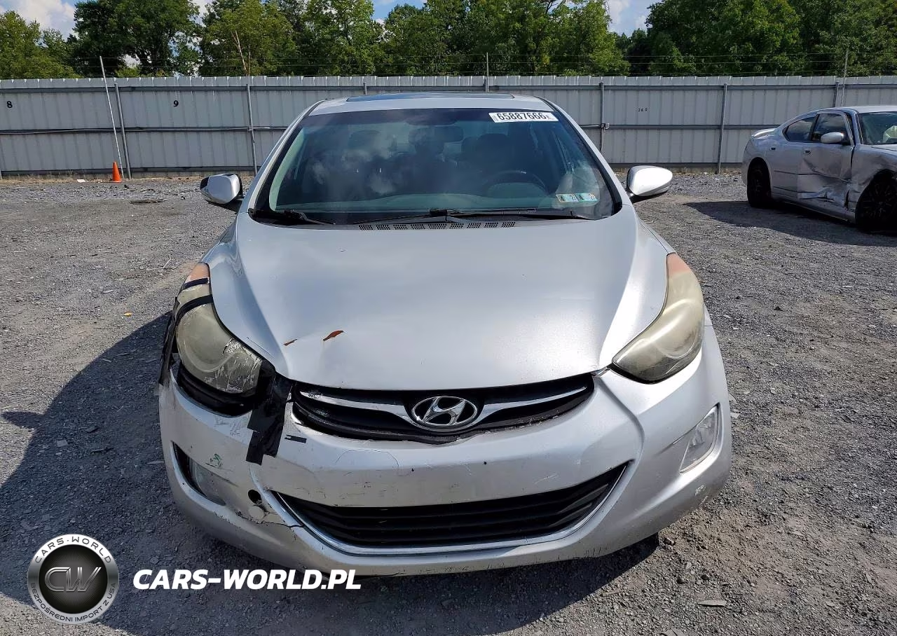 2013 Hyundai Elantra Limited VIN:KMHDH4AEXDU999653 - 5