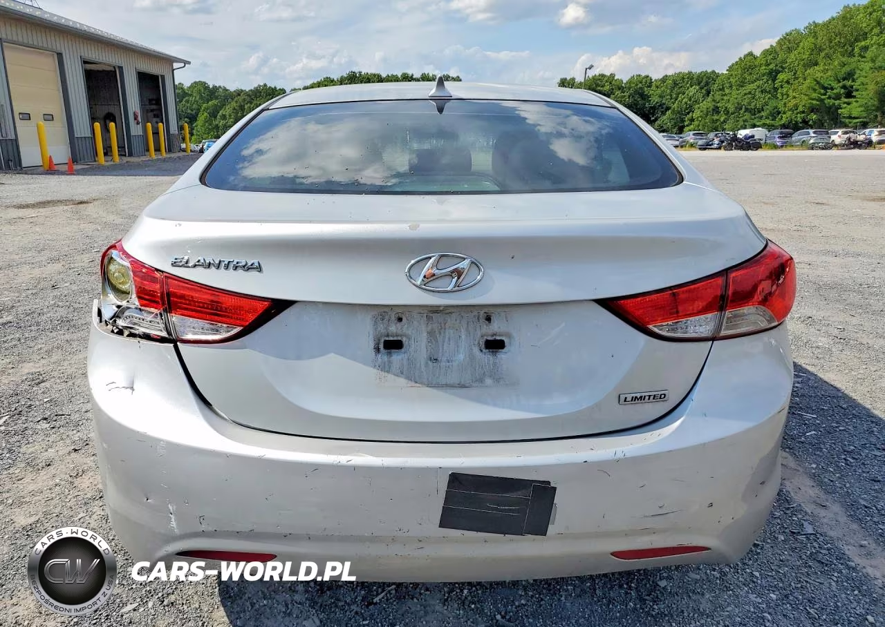 2013 Hyundai Elantra Limited VIN:KMHDH4AEXDU999653 - 6