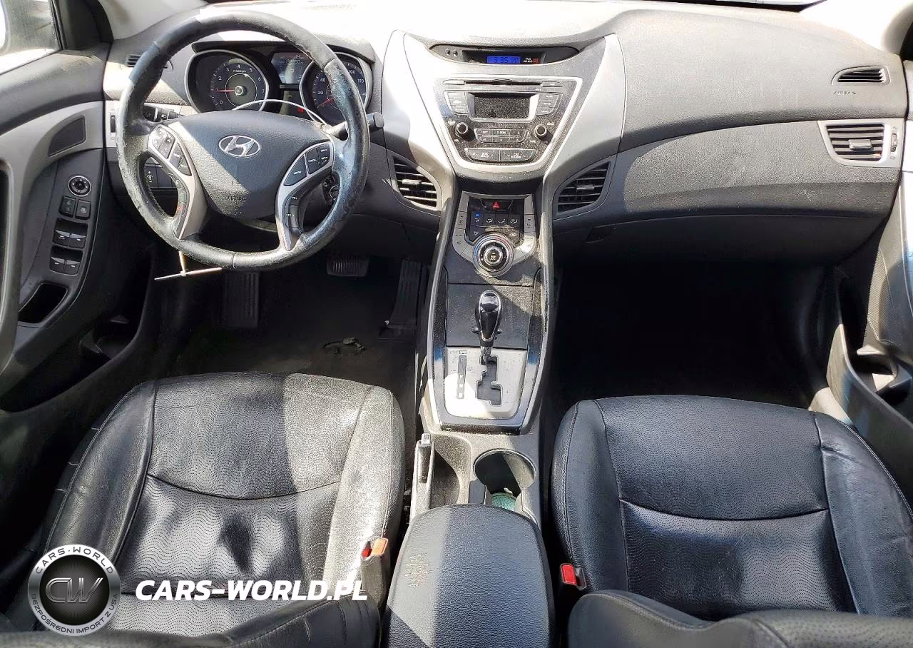 2013 Hyundai Elantra Limited VIN:KMHDH4AEXDU999653 - 8