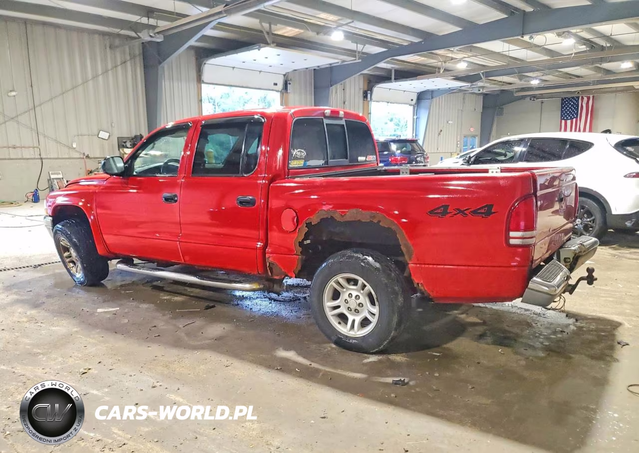 2004 Dodge Dakota Quad Slt VIN:1D7HG48NX4S740290 - 2