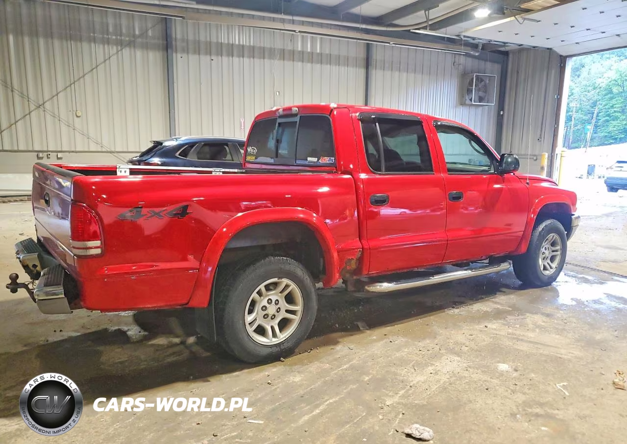2004 Dodge Dakota Quad Slt VIN:1D7HG48NX4S740290 - 3
