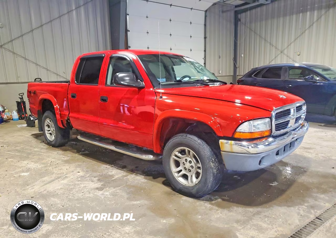 2004 Dodge Dakota Quad Slt VIN:1D7HG48NX4S740290 - 4