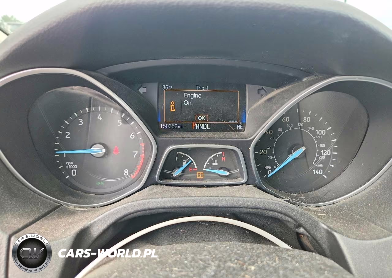 2016 Ford Focus Se VIN:1FADP3K28GL269097 - 9