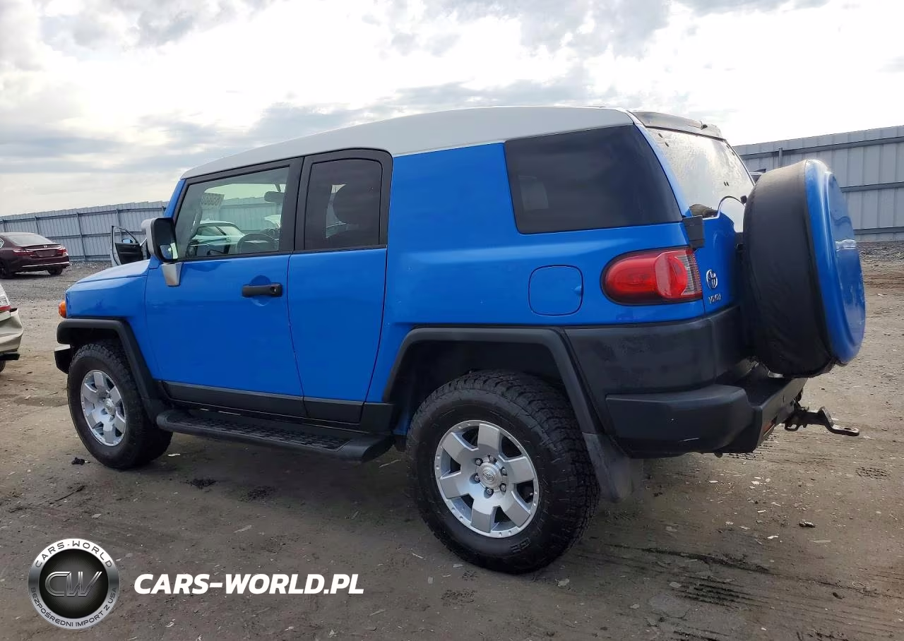2007 Toyota Fj Cruiser Base VIN:JTEBU11F470002622 - 2