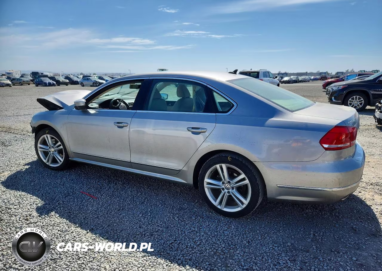 2013 Volkswagen Passat Sel VIN:1VWCN7A30DC029466 - 2