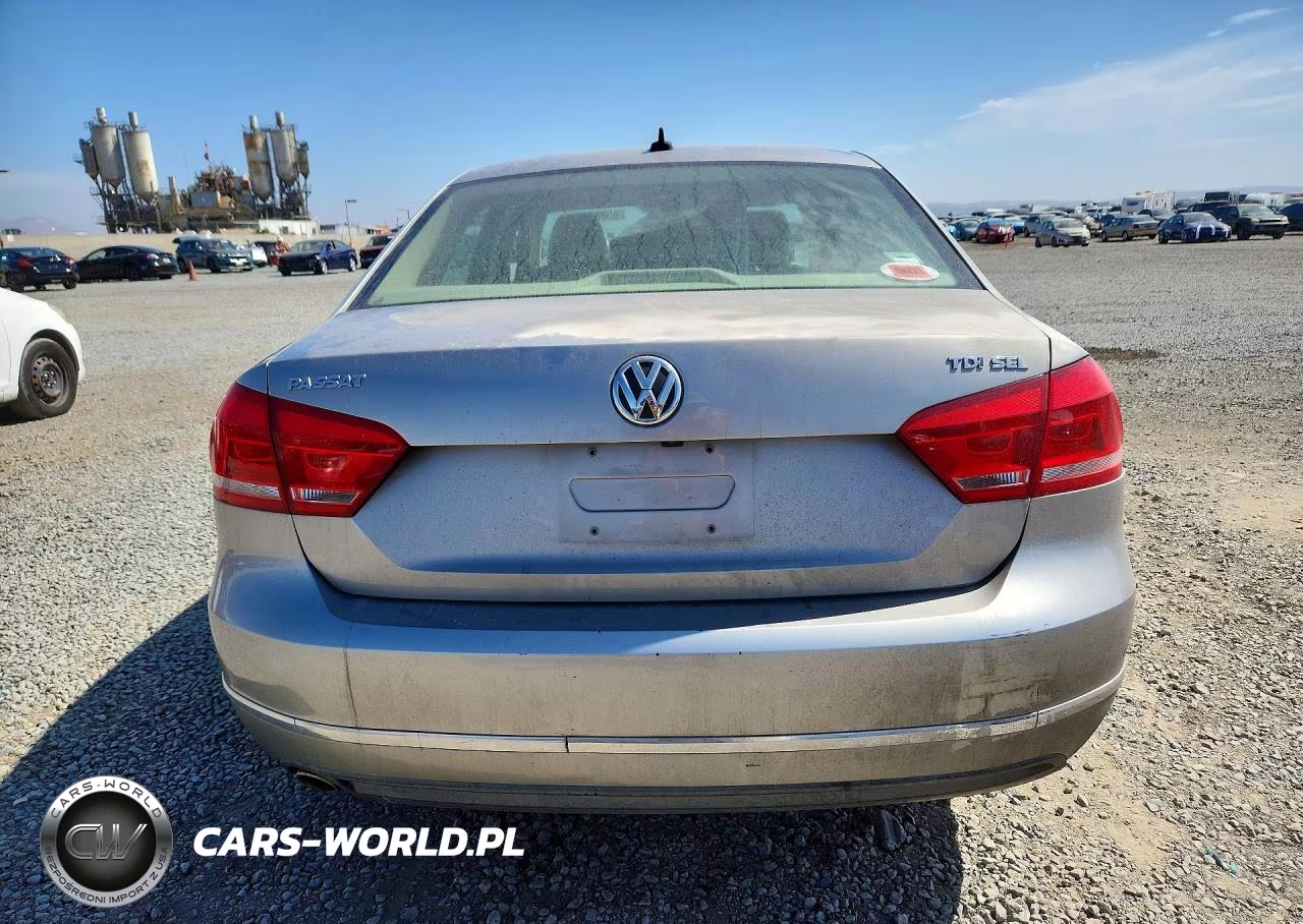 2013 Volkswagen Passat Sel VIN:1VWCN7A30DC029466 - 6