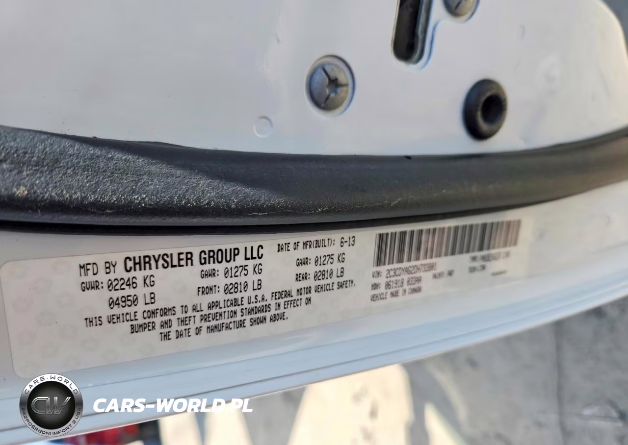 2013 Dodge Challenger Sxt VIN:2C3CDYAG2DH733801 - 13