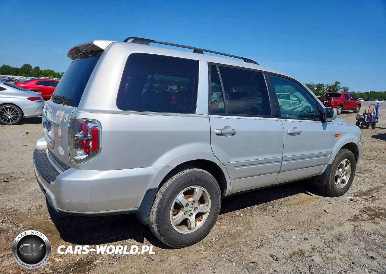 2008 Honda Pilot Exl VIN:5FNYF28738B030556 - 3