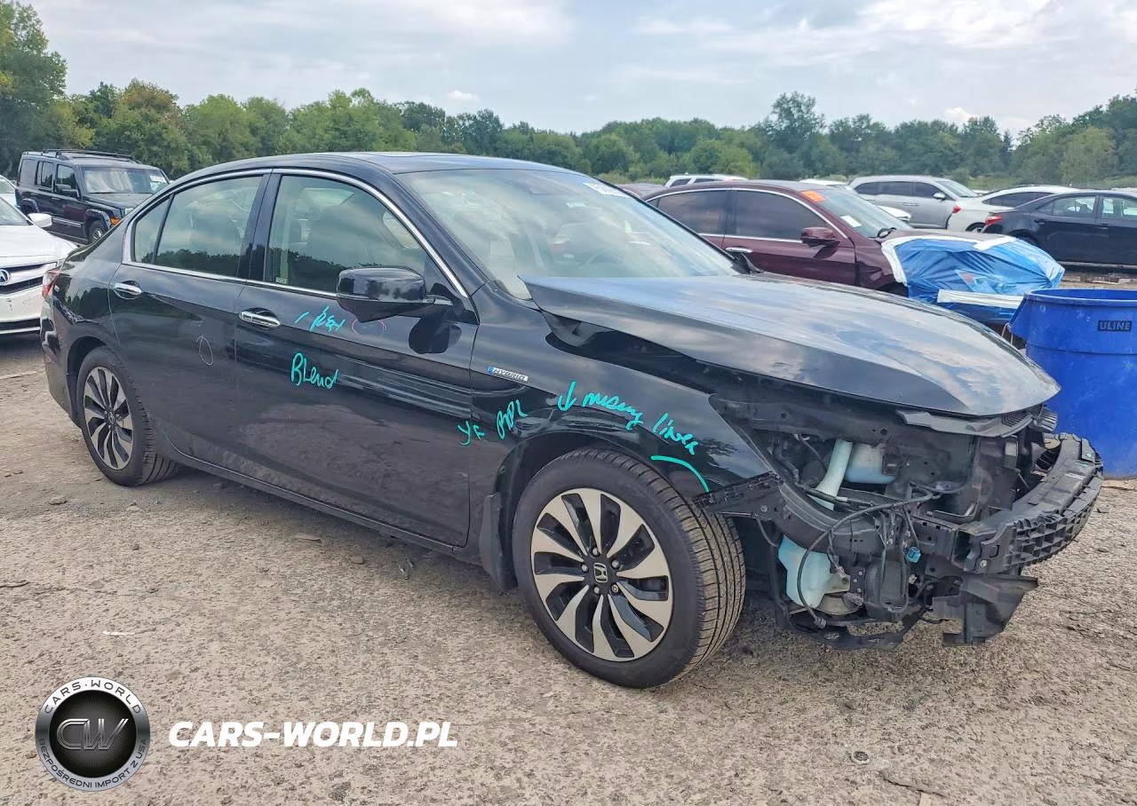 2017 Honda Accord Hybrid Exl VIN:JHMCR6F56HC025745 - 4