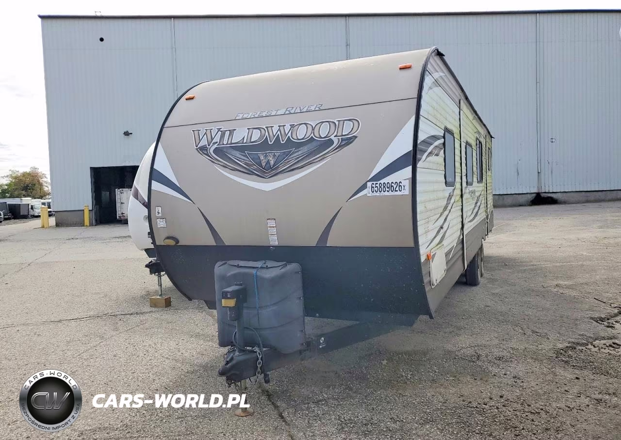 2017 Forest River Wildwood Camper VIN:4X4TWDD28HA260743 - 2