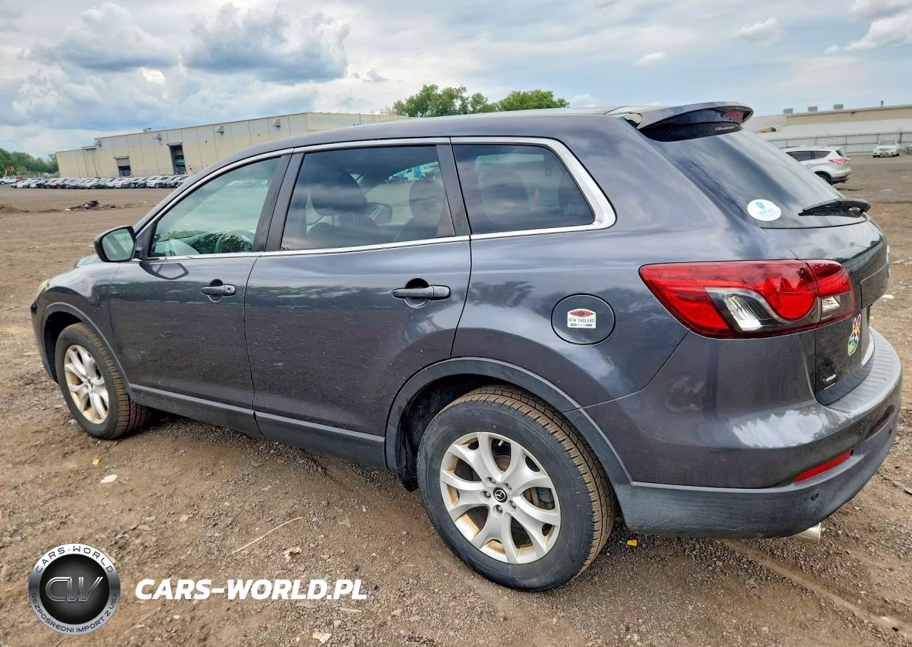 2013 Mazda Cx-9 Touring VIN:JM3TB2CA7D0421072 - 2