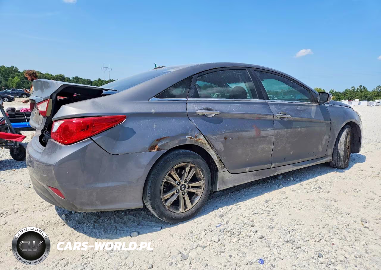 2014 Hyundai Sonata Gls VIN:5NPEB4AC5EH937811 - 3