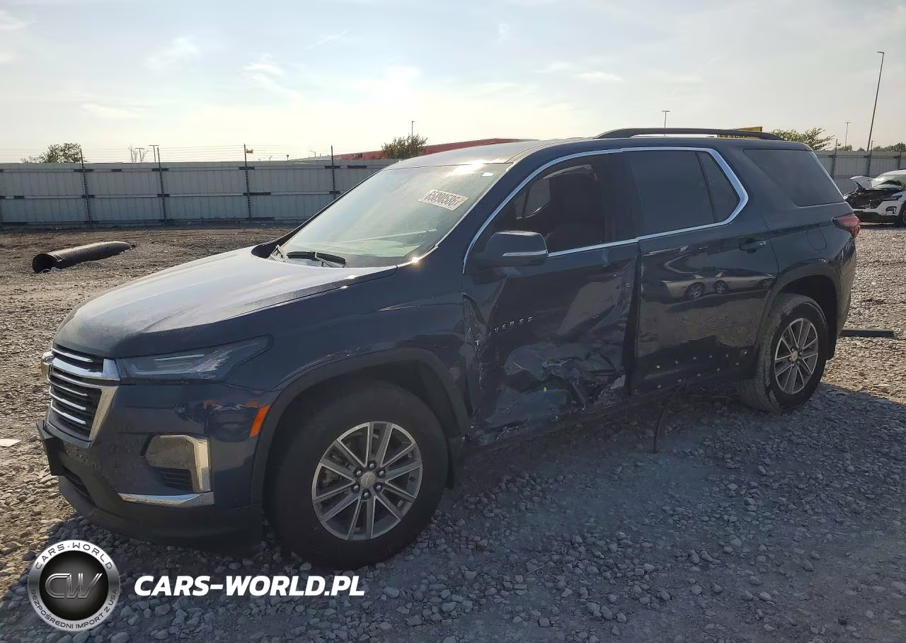 2023 Chevrolet Traverse Lt VIN:1GNERGKW6PJ237786 - 1