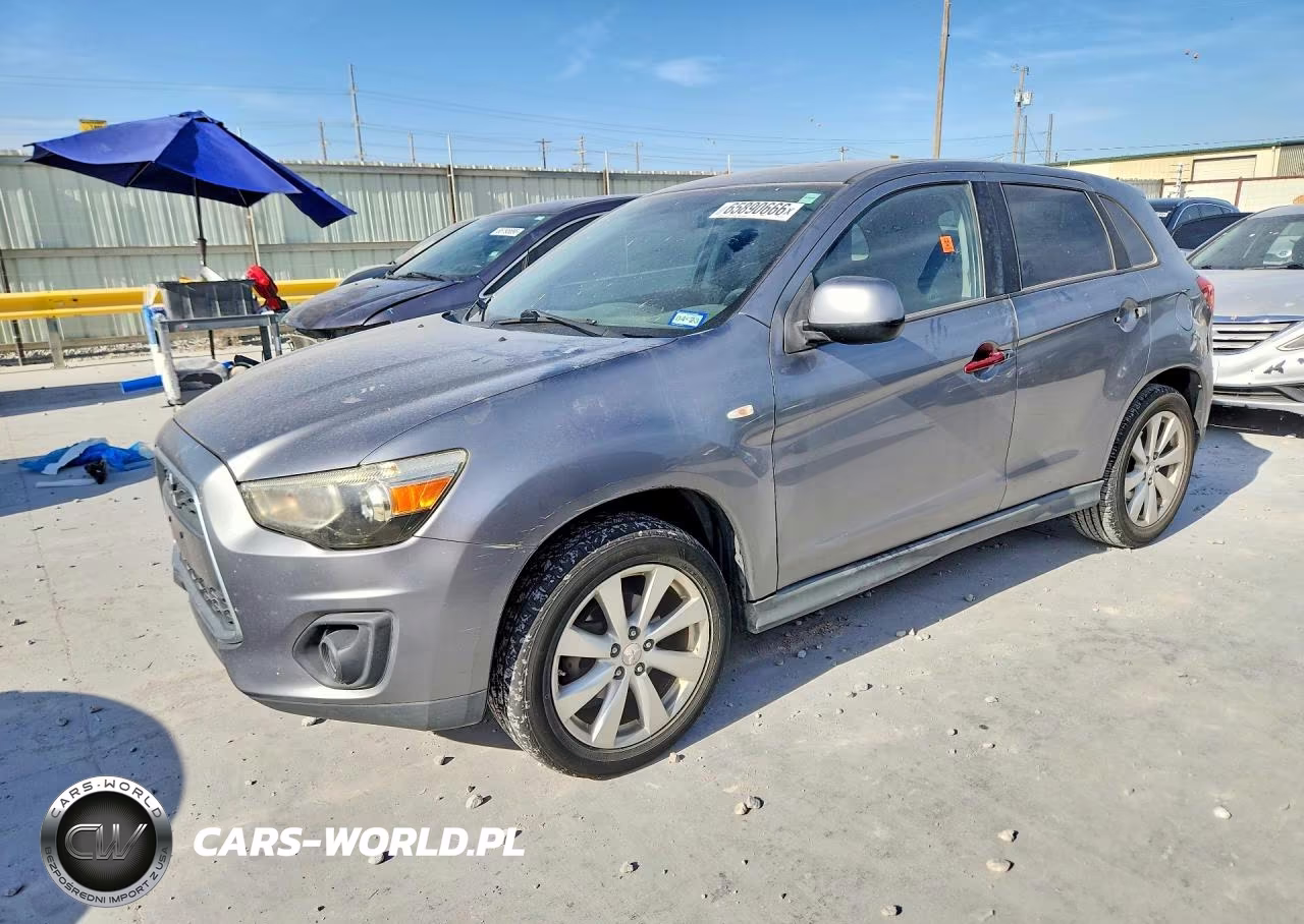 2013 Mitsubishi Outlander Sport Es VIN:4A4AP3AU4DE020305 - 1