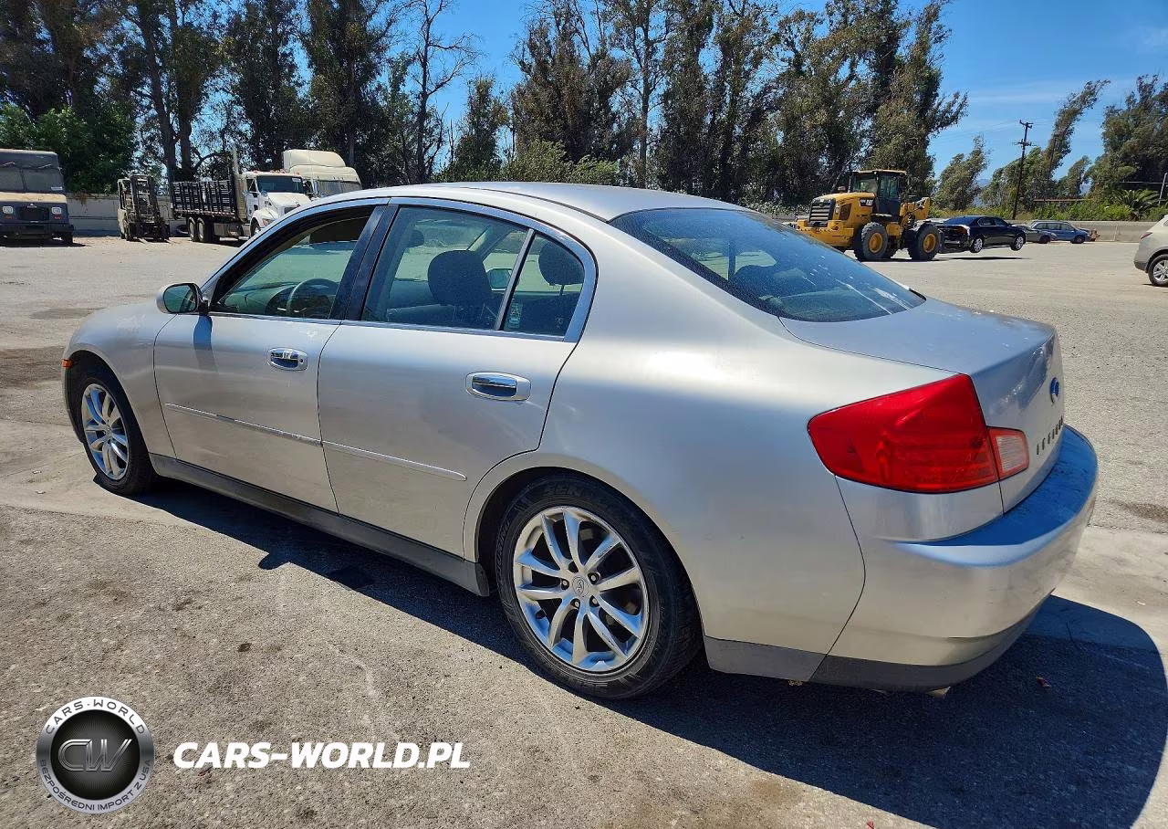 2003 Infiniti G35 Base VIN:JNKCV51E43M325591 - 2