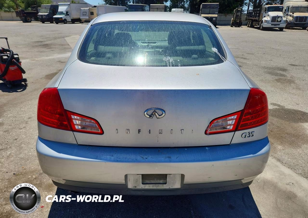2003 Infiniti G35 Base VIN:JNKCV51E43M325591 - 6