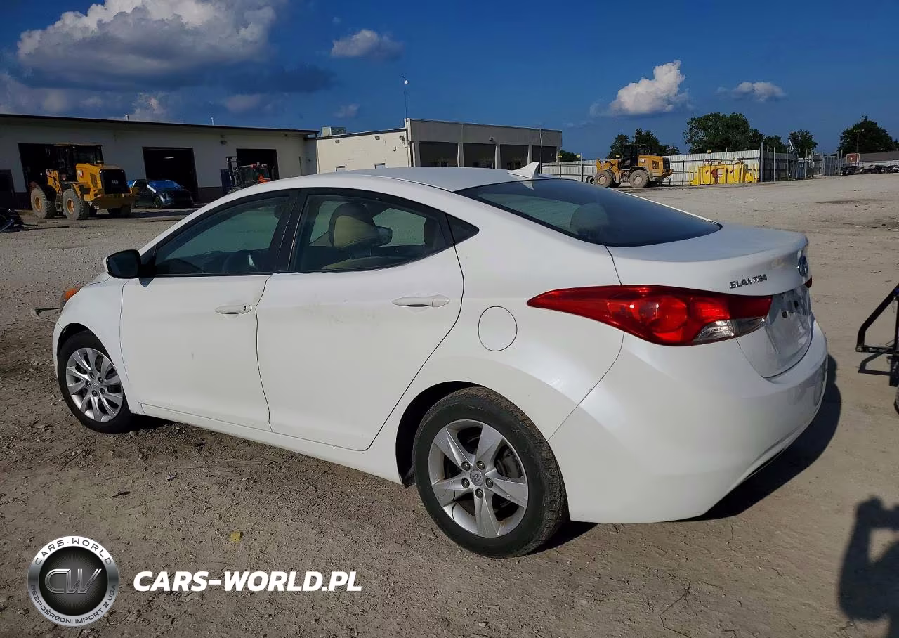 2012 Hyundai Elantra Gls VIN:5NPDH4AE8CH068226 - 2