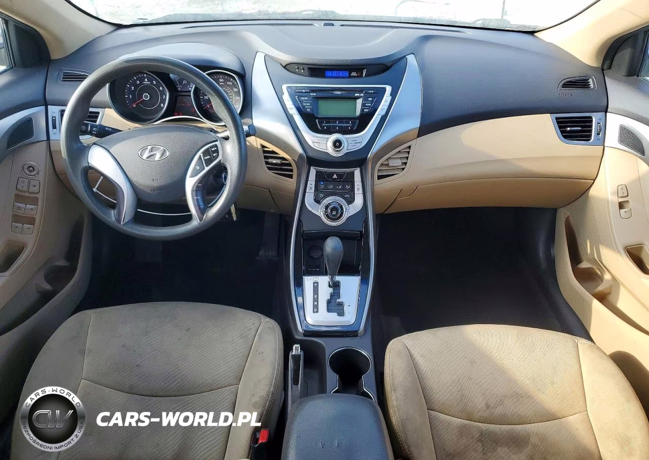 2012 Hyundai Elantra Gls VIN:5NPDH4AE8CH068226 - 8