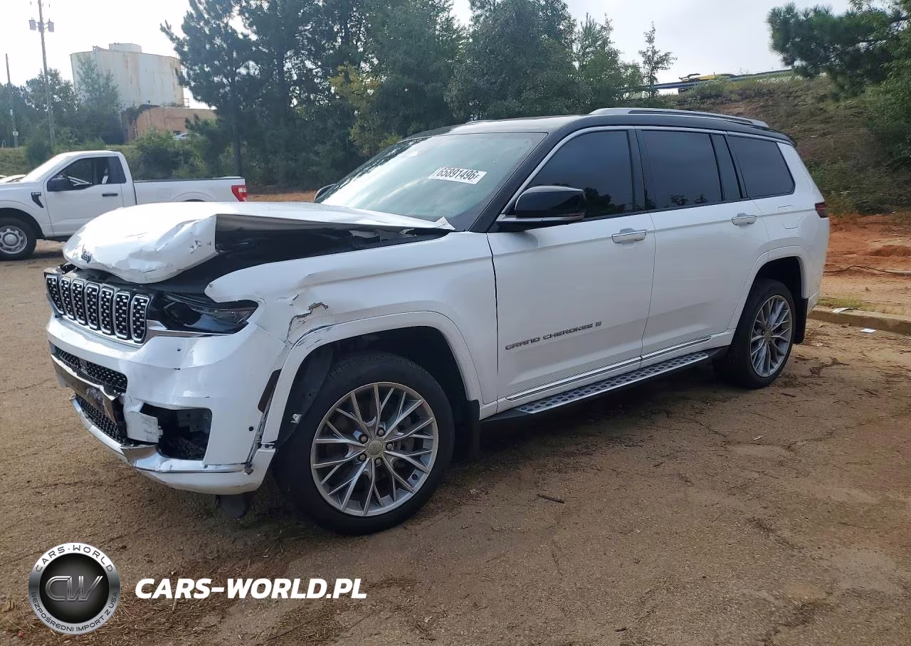 2022 Jeep Grand Cherokee L Summit VIN:1C4RJJEG3N8523196 - 1