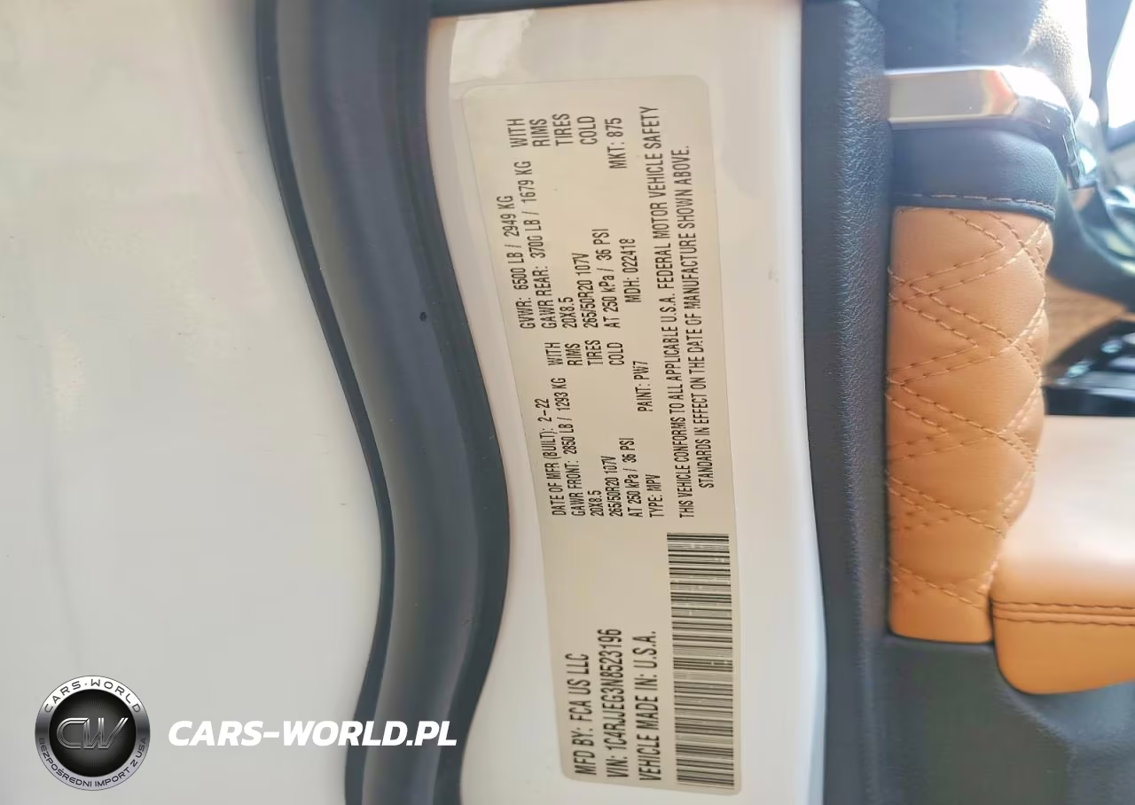 2022 Jeep Grand Cherokee L Summit VIN:1C4RJJEG3N8523196 - 12