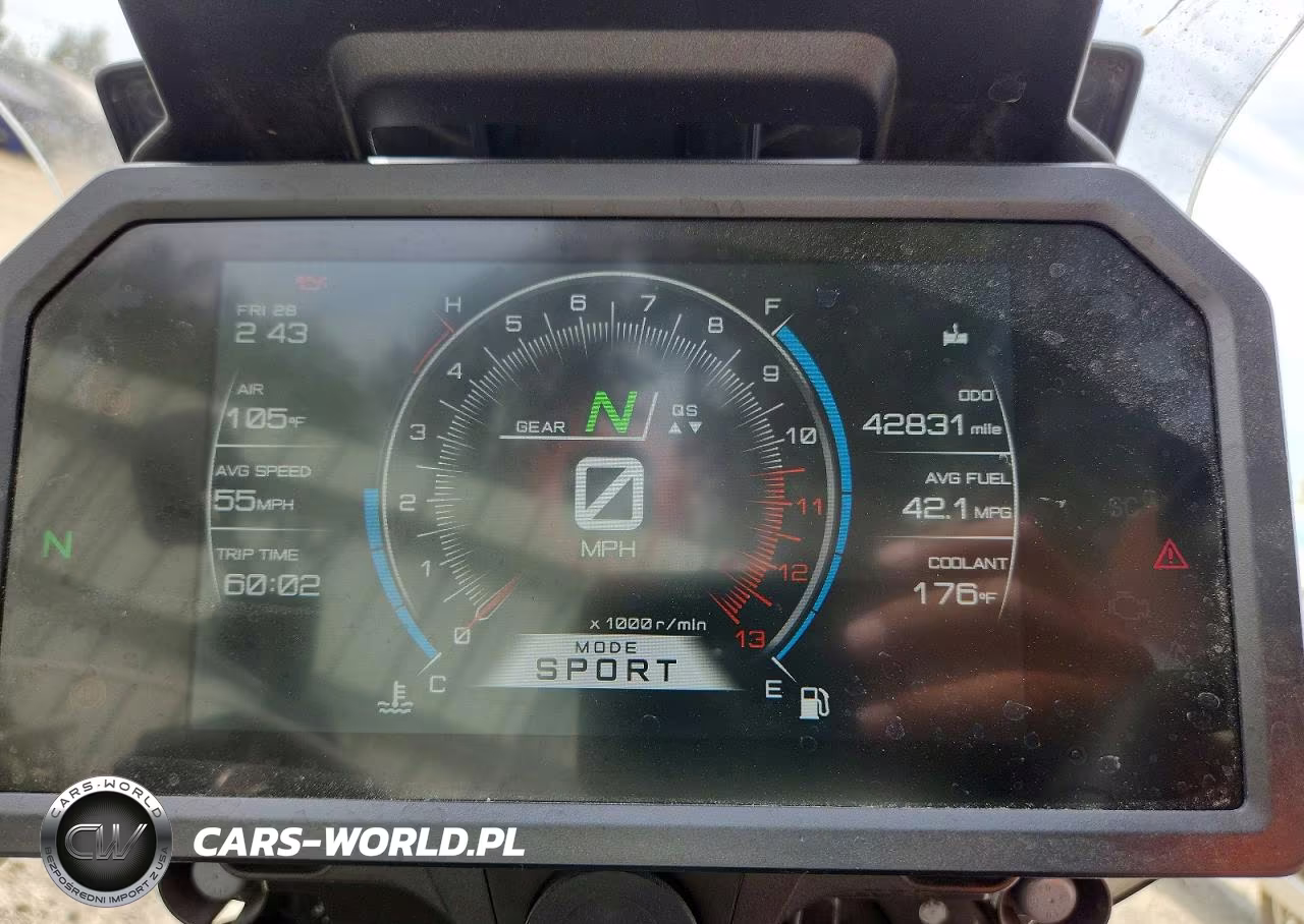 2024 Yamaha Mtt09 Gt VIN:JYARN74Y6RA000704 - 7