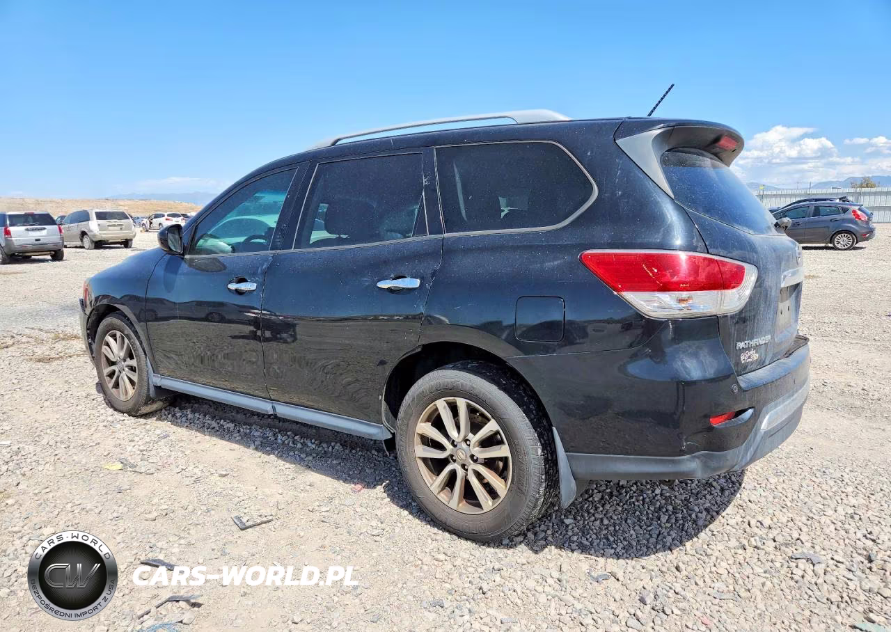 2014 Nissan Pathfinder Sv VIN:5N1AR2MN9EC727506 - 2