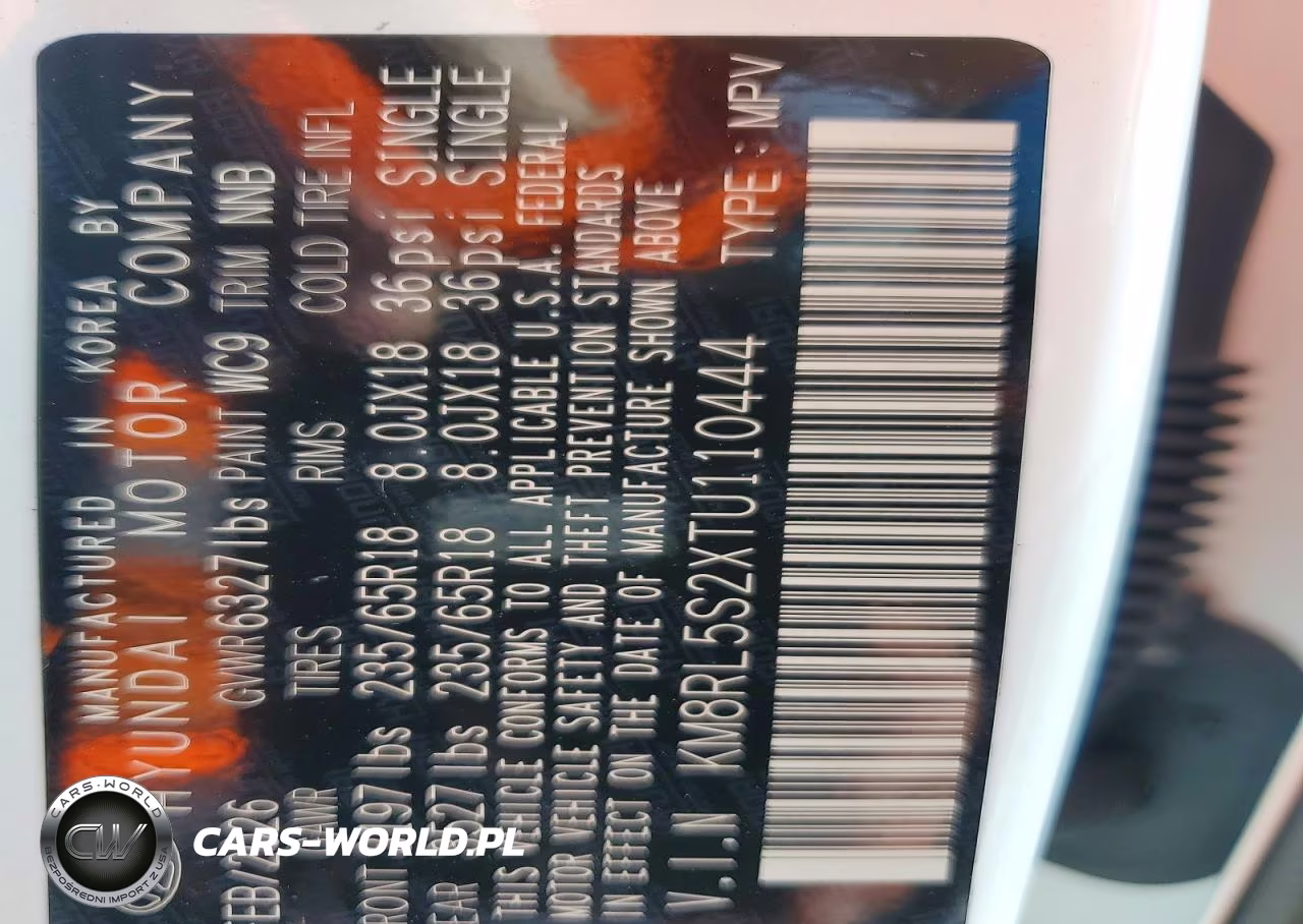 2026 Hyundai Palisade Sel VIN:KM8RL5S2XTU110444 - 13