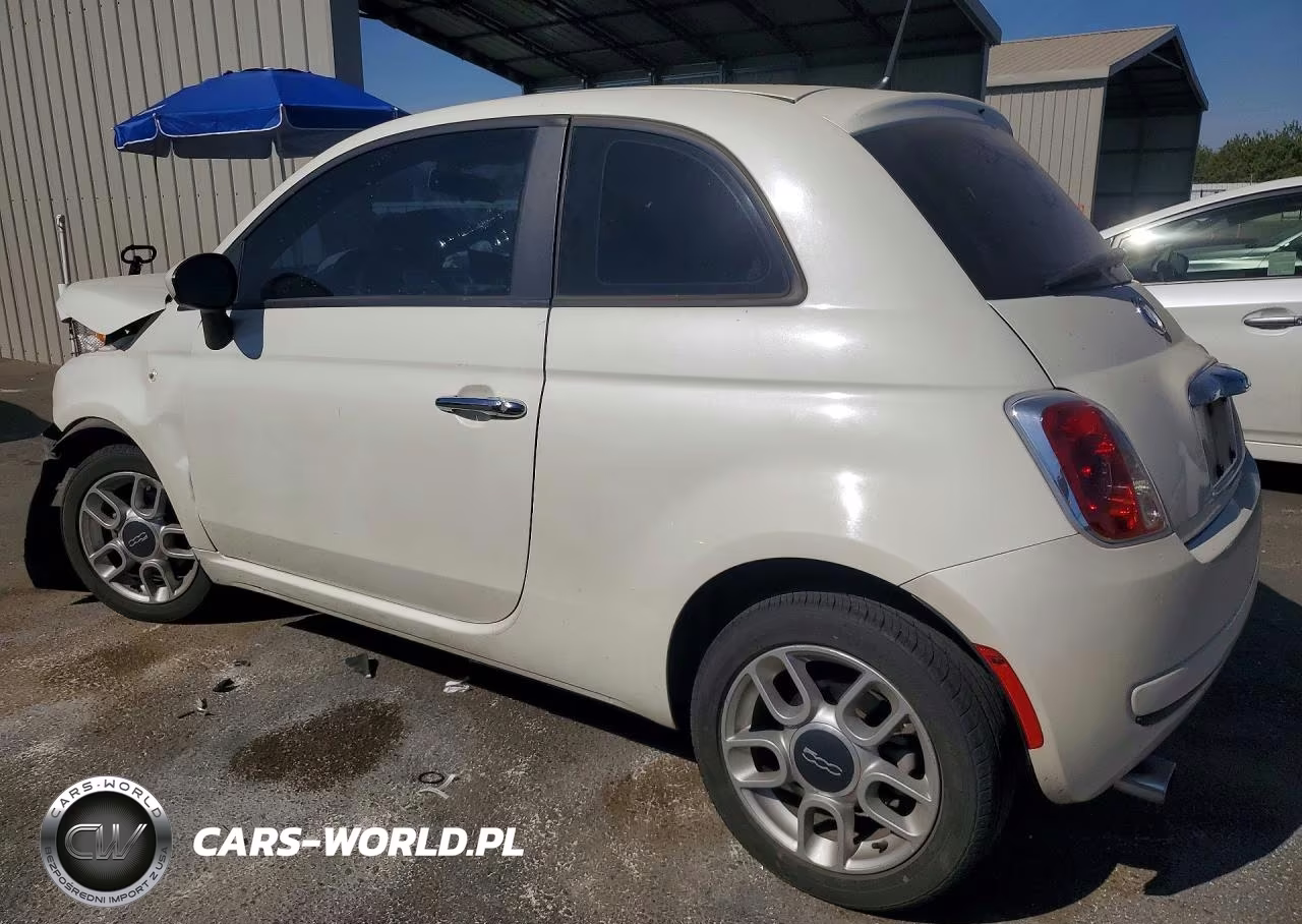 2012 Fiat 500 Pop VIN:3C3CFFAR6CT206060 - 2