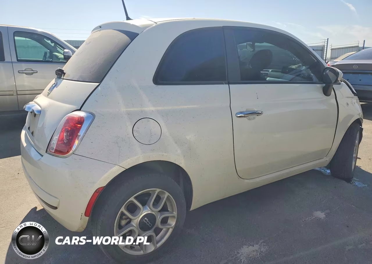 2012 Fiat 500 Pop VIN:3C3CFFAR6CT206060 - 3