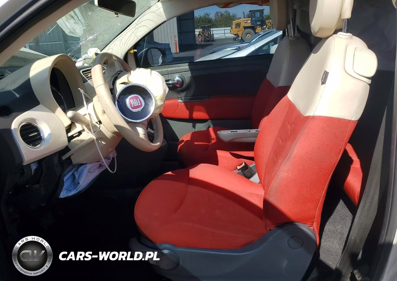 2012 Fiat 500 Pop VIN:3C3CFFAR6CT206060 - 7