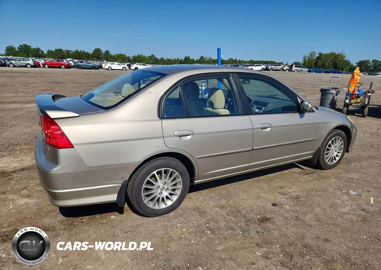 2005 Honda Civic Ex VIN:2HGES26795H552973 - 3