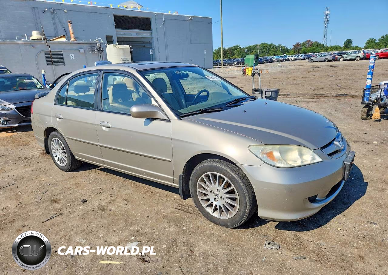 2005 Honda Civic Ex VIN:2HGES26795H552973 - 4