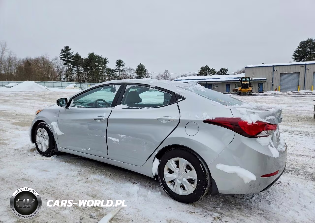 2016 Hyundai Elantra Se VIN:KMHDH4AE2GU531145 - 2