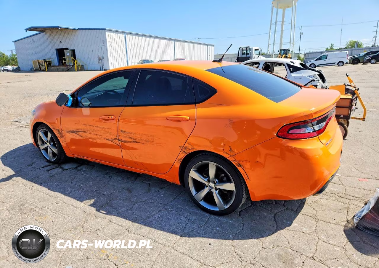 2014 Dodge Dart Gt VIN:1C3CDFEB6ED715965 - 2