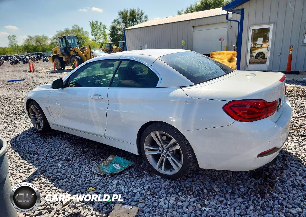 2018 BMW 430I VIN:WBA4Z1C58JEC60638 - 2