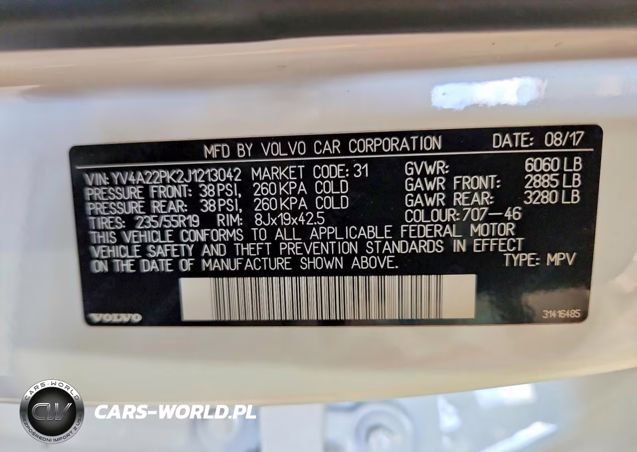 2018 Volvo Xc90 T6 VIN:YV4A22PK2J1213042 - 13