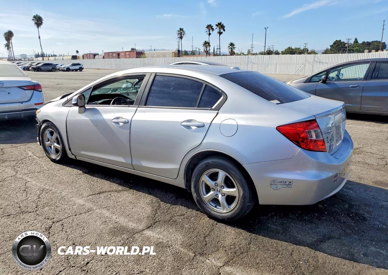 2012 Honda Civic Natural Gas VIN:19XFB5F59CE001597 - 2