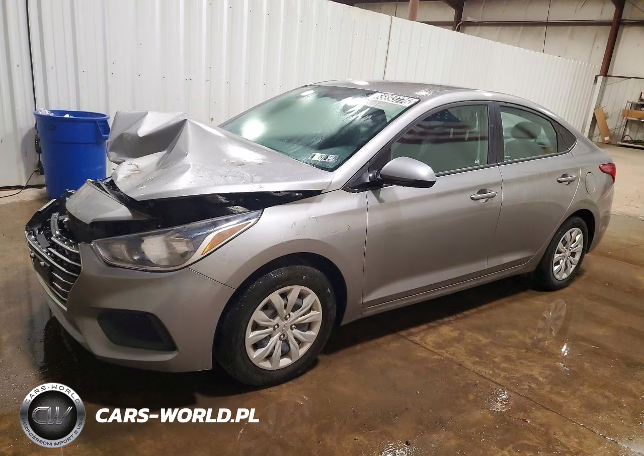 2021 Hyundai Accent Se VIN:3KPC24A67ME147723 - 1
