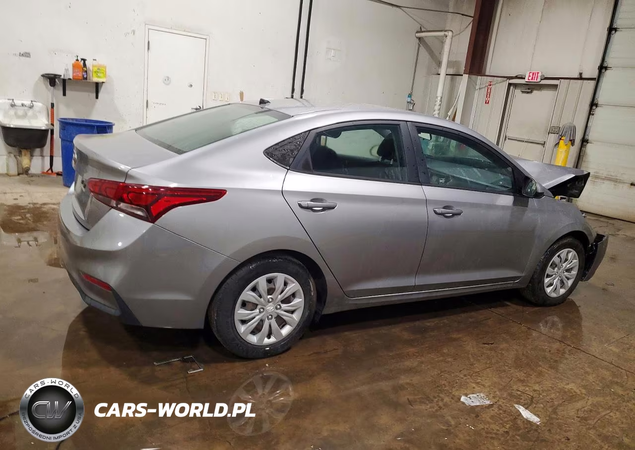 2021 Hyundai Accent Se VIN:3KPC24A67ME147723 - 3