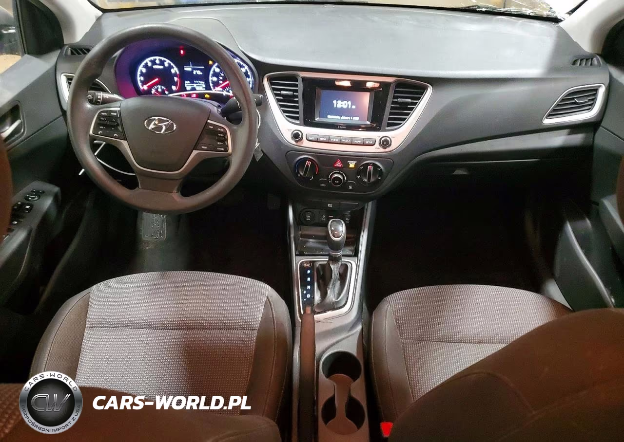 2021 Hyundai Accent Se VIN:3KPC24A67ME147723 - 8